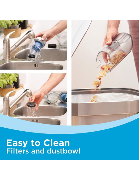 Aspiradora Inalámbrica BLACK+DECKER 16V MAX Multi-Superficie