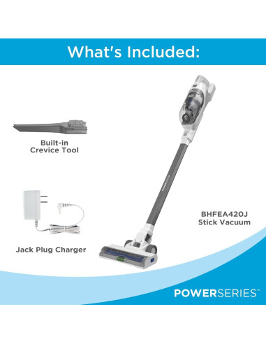 Aspiradora Inalámbrica BLACK+DECKER 16V MAX Multi-Superficie