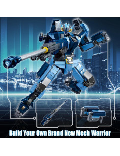 Juego de Bloques Mech Robot HIGH GODO 752 Piezas para 6+ 2