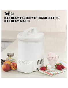 Máquina de Helados Koolatron Total Chef 1.2L Automática Blanca 2