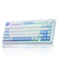Teclado Mecánico AULA F75 Inalámbrico 75% RGB Personalizado