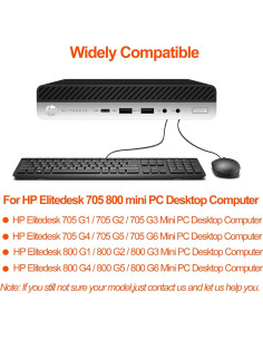 Adaptador CA 90W HP EliteDesk ProDesk 19V 4.74A Mini PC 2