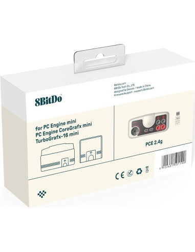 Controlador Inalámbrico 8Bitdo PCE para PC Engine Mini