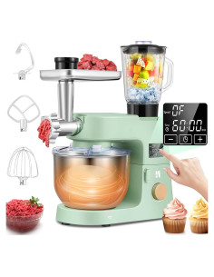 Mezclador de Pie Huanyu 6L Eléctrico Multifuncional Verde
