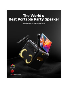 Máquina de Karaoke Ikarao Break X2 300W 2 Micrófonos 2