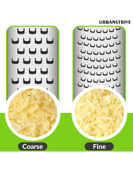Rallador Zester Urbanstrive de Acero Inoxidable Fino Naranja