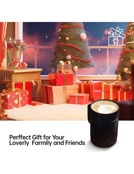 Taza Calentable Muggo 0.35L con Batería y Tapa Antiderrame