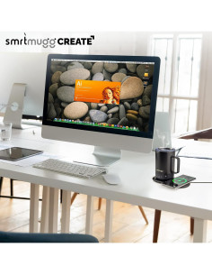 Taza Calentada SmrtMugg CREATE 14 OZ con Carga Inalámbrica 2