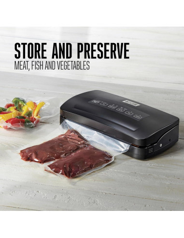 Máquina Selladora al Vacío Weston 65-3001-W 110W Negro