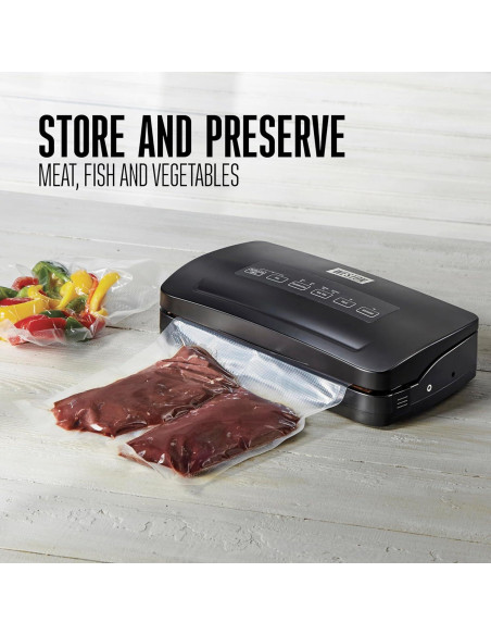 Máquina Selladora al Vacío Weston 65-3001-W 110W Negro