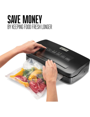 Máquina Selladora al Vacío Weston 65-3001-W 110W Negro