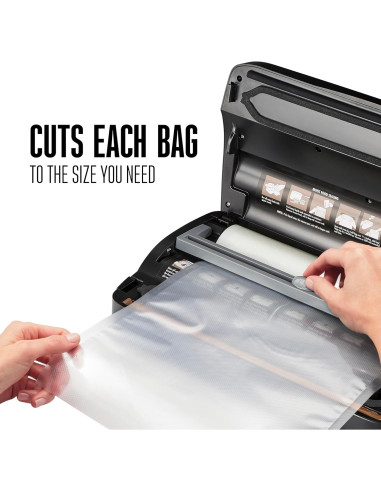 Máquina Selladora al Vacío Weston 65-3001-W 110W Negro