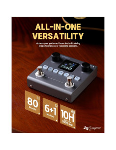 Amplificador de guitarra Leo Jaymz SLIVERBOX 80 presets 2