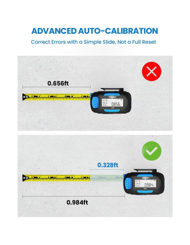 Cinta Métrica Láser Digital ACEGMET DT30-P2403 39,62 m