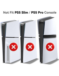 Soporte Horizontal OIVO para PS5 con Cargador Doble y Ventilador 2