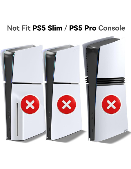 Soporte Horizontal OIVO para PS5 con Cargador Doble y Ventilador