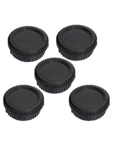 5 Pack Tapa Trasera de Lente Nikkor para Cámaras Nikon