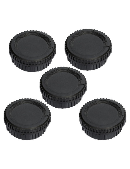 5 Pack Tapa Trasera de Lente Nikkor para Cámaras Nikon