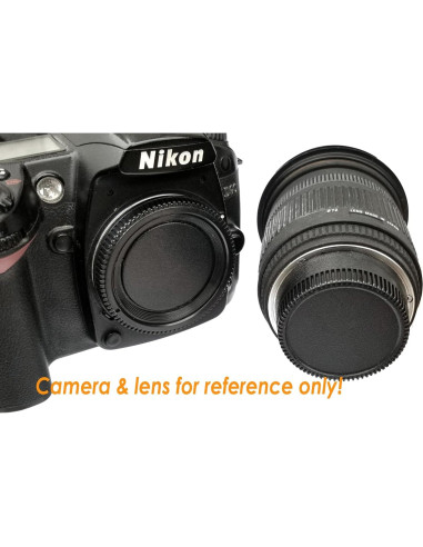5 Pack Tapa Trasera de Lente Nikkor para Cámaras Nikon