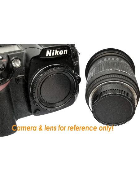 5 Pack Tapa Trasera de Lente Nikkor para Cámaras Nikon