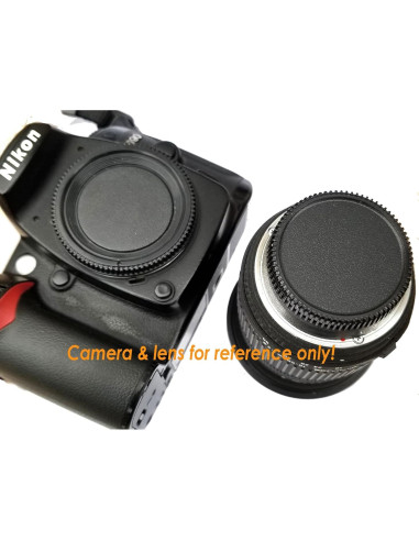 5 Pack Tapa Trasera de Lente Nikkor para Cámaras Nikon