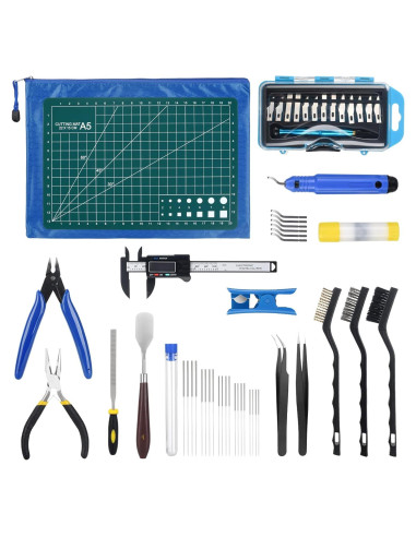 Kit de Herramientas para Impresora 3D KuanStore 55 Piezas