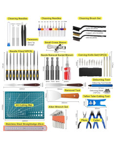 Kit de herramientas Mintion 82 piezas para impresora 3D 2