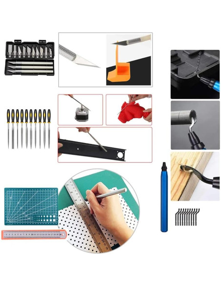 Kit de herramientas Mintion 82 piezas para impresora 3D