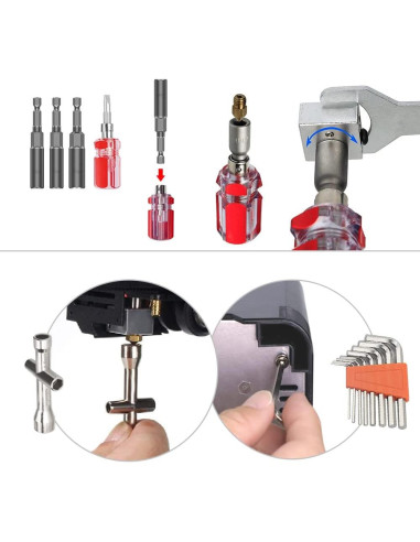 Kit de herramientas Mintion 82 piezas para impresora 3D