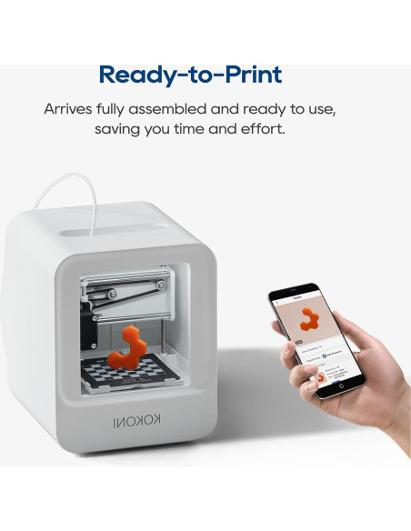Impresora 3D KOKONI EC1, Compacta, Nivelación Automática Impresora 3D KOKONI EC1, Compacta, Nivelación Automática