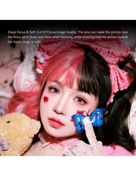 Lente Fijo Brightin Star 55mm F1.8 para Canon RF Lente Fijo Brightin Star 55mm F1.8 para Canon RF