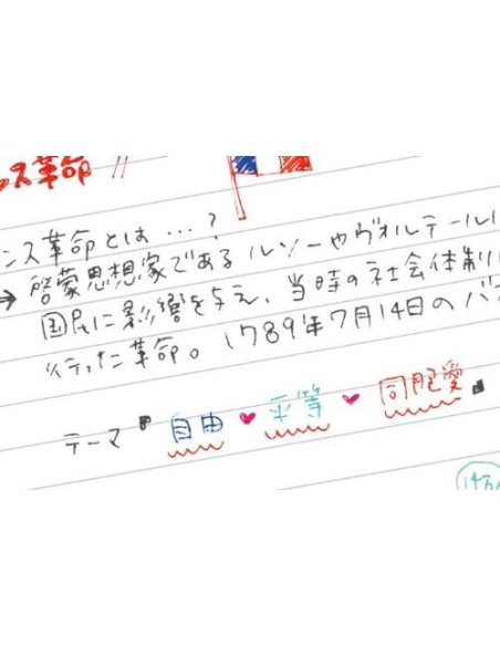 Bolígrafo de Gel Zebra Sarasa Push Clip 0.5 mm Set 10 Colores