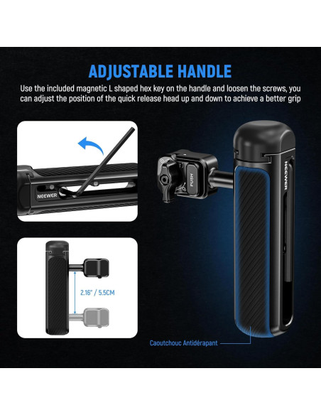 Estabilizador de Video NEEWER 15 Pro con Mango y Adaptadores Estabilizador de Video NEEWER 15 Pro con Mango y Adaptadores