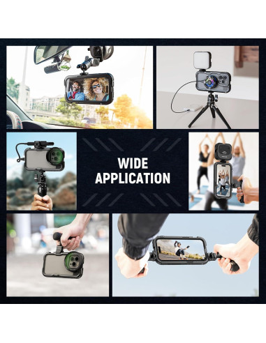 Estabilizador de Video NEEWER 15 Pro con Mango y Adaptadores