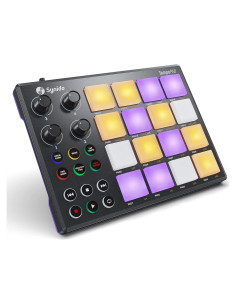 Controlador MIDI Synido TempoPAD 16 Pads RGB Portátil