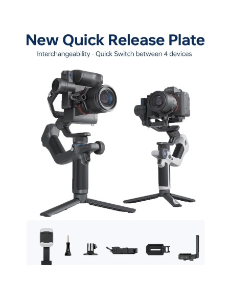 Gimbal FeiyuTech SCORP Mini 2 Estabilizador 3 Ejes 1,20 kg