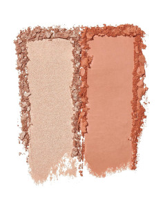 Dúo de Cara e.l.f. Cosmetics Iluminador y Rubor Durazno Blanco 1.4g 2