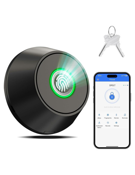 Cerradura Inteligente EUERTE DF01T Huella Dactilar Bluetooth
