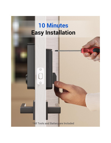 Cerradura Inteligente Proscenic L60 con Huella Dactilar