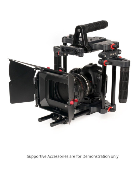 Jaula de cámara DSLR Power FILMCITY FC-CTH-01 con caja mate