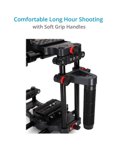 Jaula de cámara DSLR Power FILMCITY FC-CTH-01 con caja mate