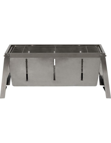 Parrilla de Carbón Plegable Fire Sense Acero Inoxidable 3,40 kg