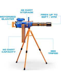 Bláster Motorizado X-Shot Insanity Fuego de Rabia 72 Dardos 2