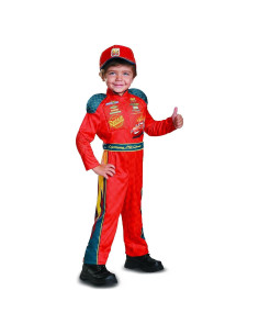 Disfraz Lightning McQueen Cars 3 Niños Rojo Mediano