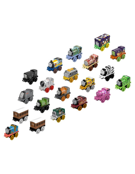 Juguetes Trenes MINIS Fisher-Price Paquete 20 Vehículos 0.45 kg