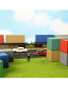 8 Contenedores de Carga HO 1:87 EVEMODEL Accesorios 2