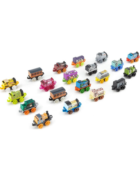Juguetes Trenes MINIS Fisher-Price Paquete 20 Vehículos 0.45 kg