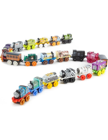 Juguetes Trenes MINIS Fisher-Price Paquete 20 Vehículos 0.45 kg