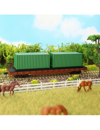 8 Contenedores de Carga HO 1:87 EVEMODEL Accesorios