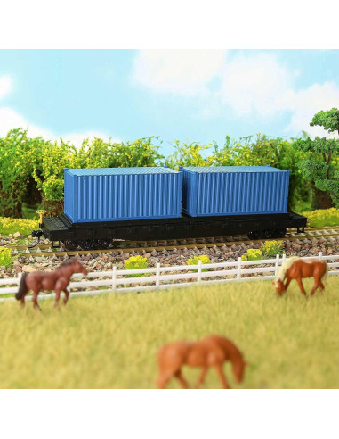 8 Contenedores de Carga HO 1:87 EVEMODEL Accesorios